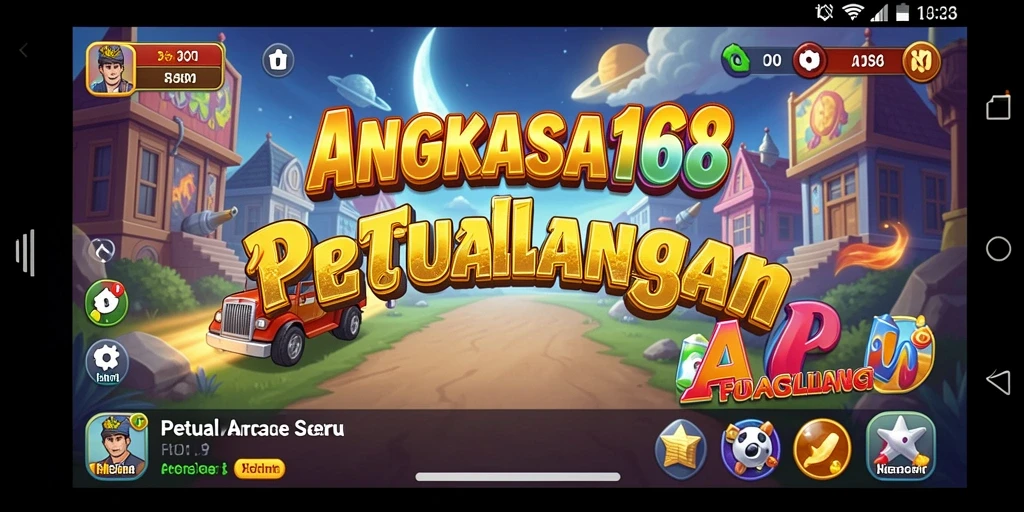 Screenshot gameplay ANGKASA168 yang menampilkan suasana seru dan tantangan.