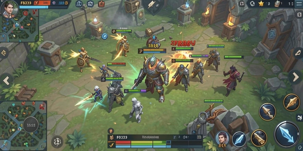 Tampilan gameplay FB333 yang memukau dan penuh strategi.