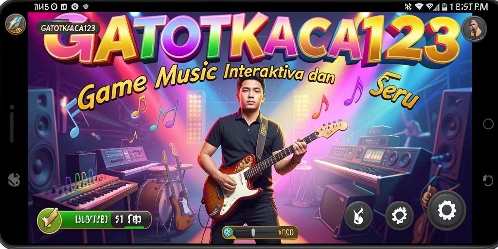 Tampilan gameplay GATOTKACA123 dengan berbagai momen seru.