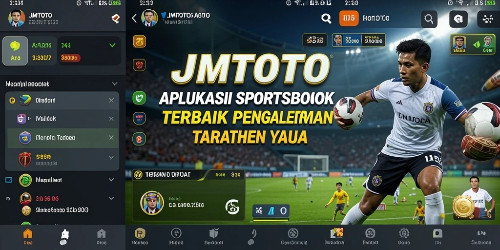 Tampilan antarmuka JMTOTO yang menarik dengan opsi taruhan olahraga.