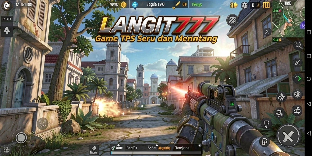 Tampilan gameplay LANGIT777 yang menegangkan dan penuh aksi.
