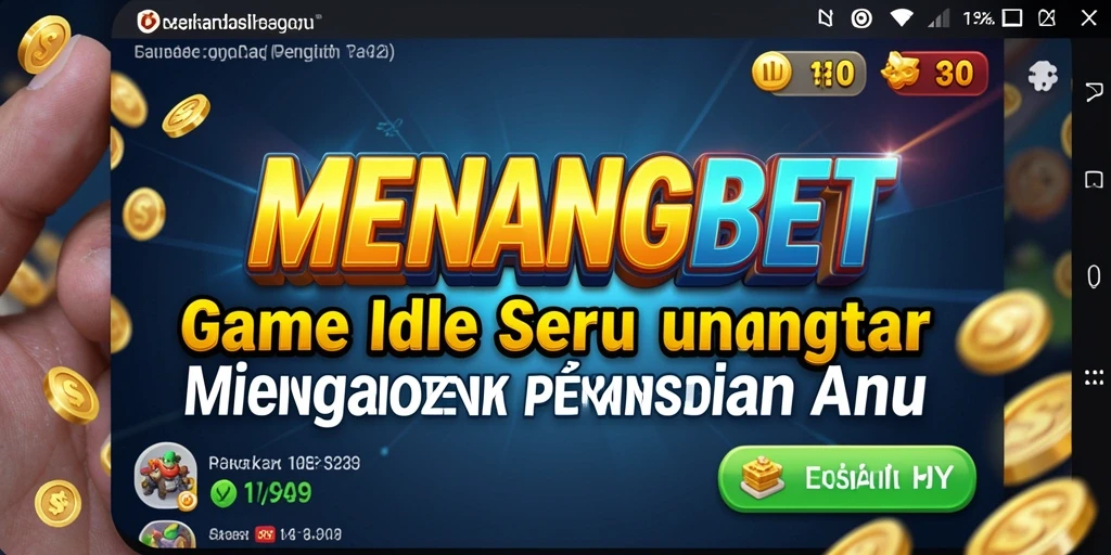 Tampilan menarik dari gameplay <strong>MENANGBET</strong> dengan elemen penghasilan otomatis.