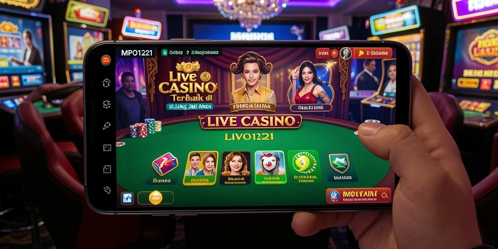 Screenshot MPO1221 menampilkan dealer langsung dan suasana permainan yang mendebarkan.