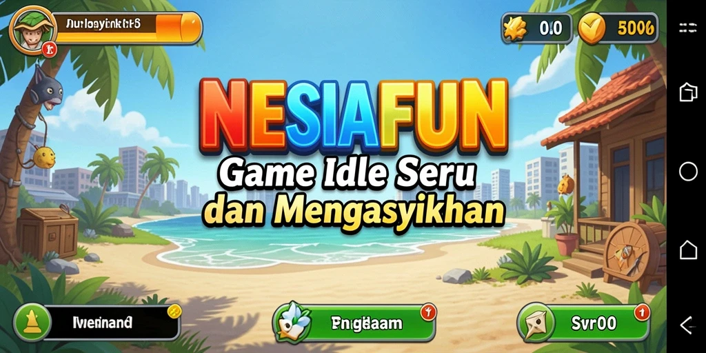 Tampilan gameplay <strong>NESIAFUN</strong> yang menarik dan penuh warna.