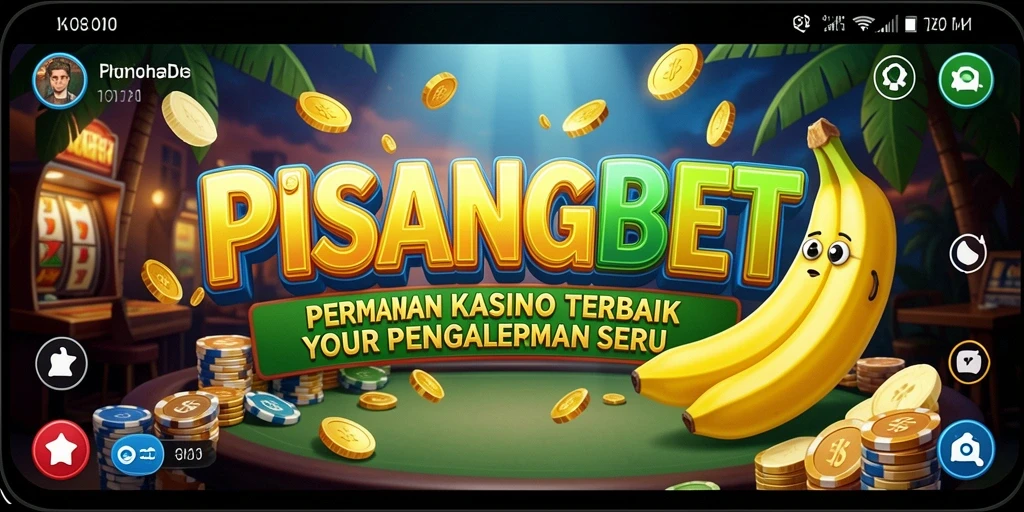 Tampilan gameplay kasino yang menarik dari PISANGBET.