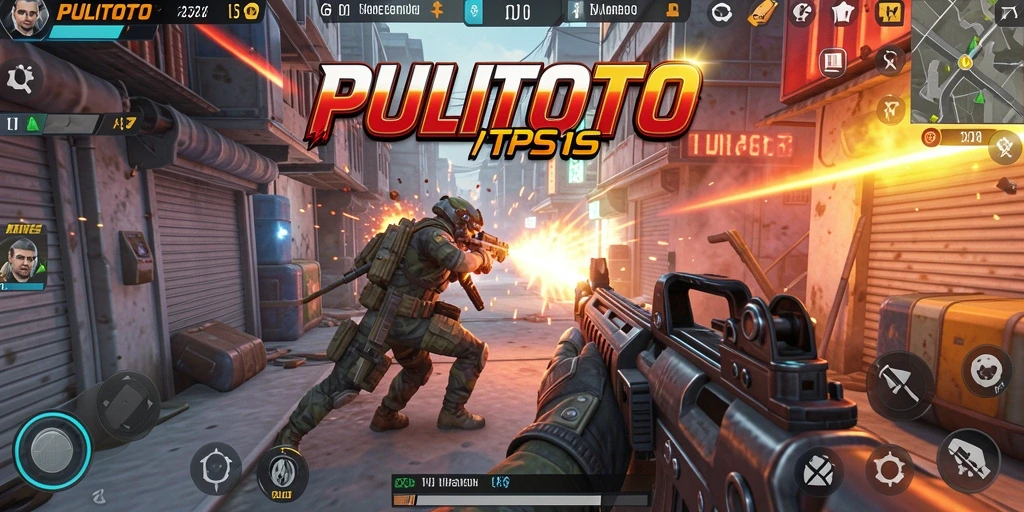 Tampilan gameplay PULITOTO yang menegangkan dan seru.