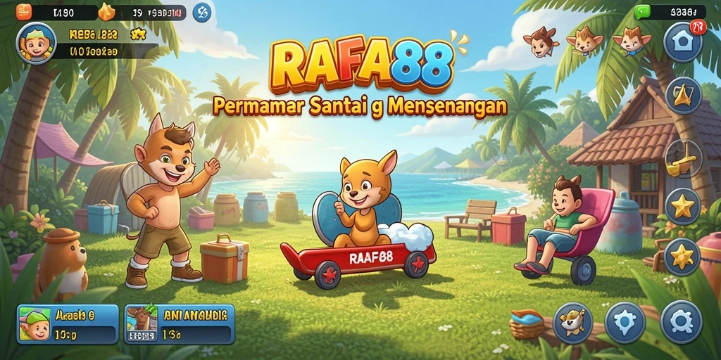 Tangkapan layar gameplay RAFA88 yang menyenangkan dan menghibur.