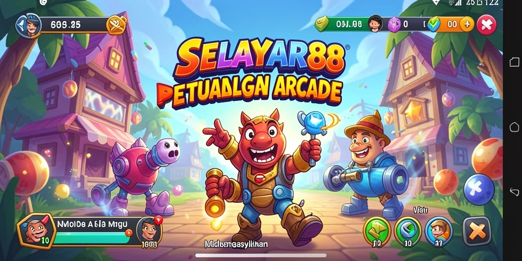 Tampilan gameplay seru dari SELAYAR88 yang menantang.