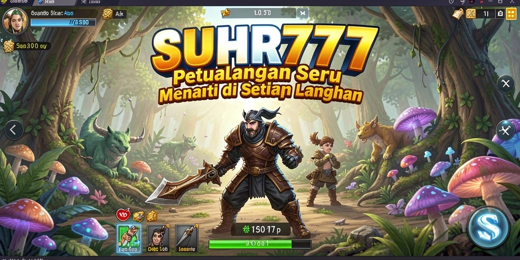 Tampilan gameplay <strong>SUHU777</strong> yang menakjubkan dan seru saat berpetualang.