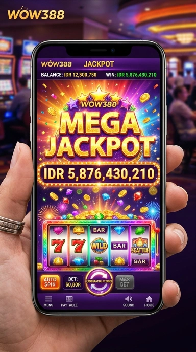 Tampilan antarmuka aplikasi wow388 yang menarik.